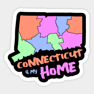 USA state: Connecticut Sticker